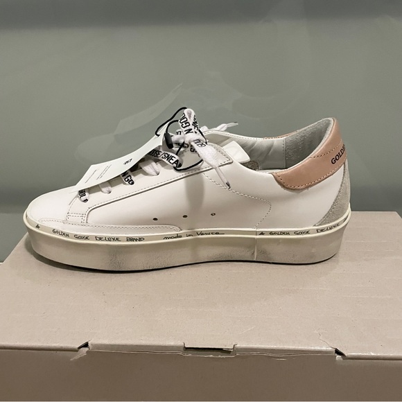 GOLDEN GOOSE | Hi Star Leather Sneakers - Picture 10 of 12